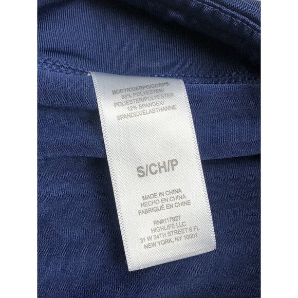 Head Navy Blue Size Small Athletic Skort Skirt Logo Stretch Elastic Woman - Picture 5 of 10